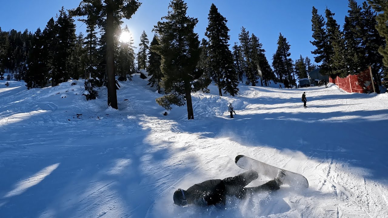SNOWBOARD GOONS (my first time snowboarding...)