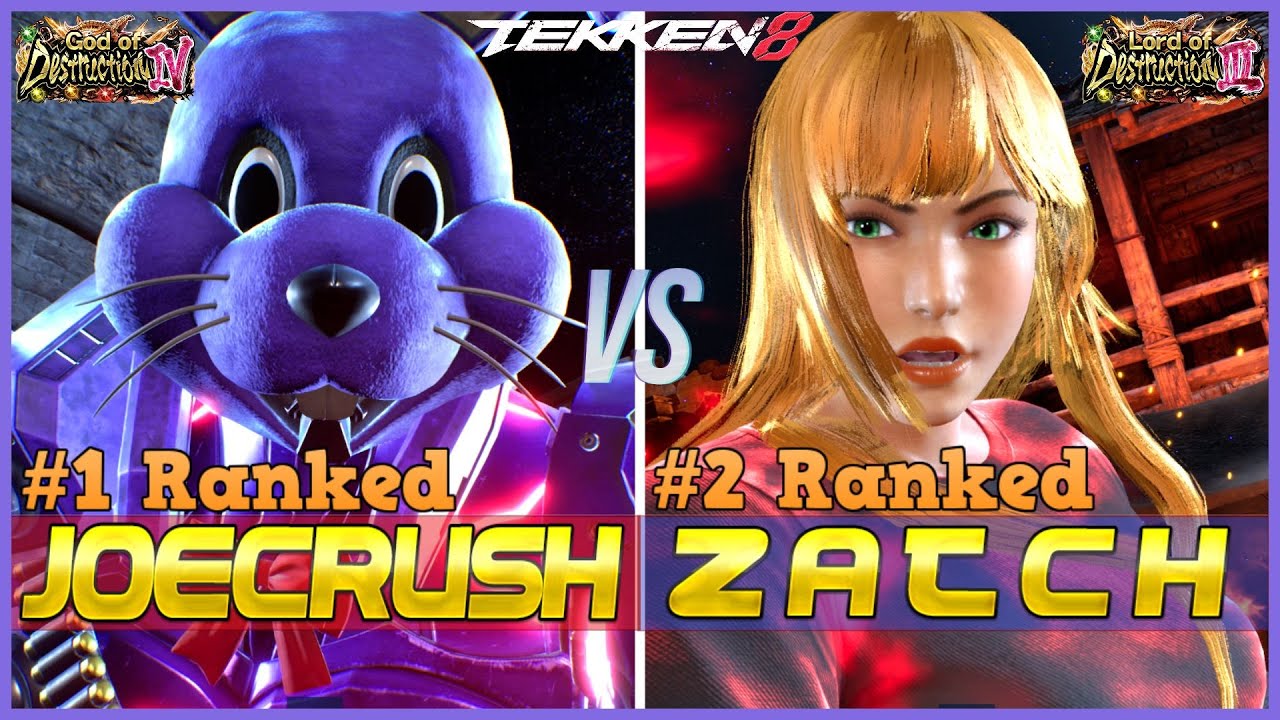 T8 ▰ JOECRUSH (#1 Ranked Jack-8) Vs ZATCH (#2 Ranked Asuka) ▰ Tekken 8 High Level Gameplay