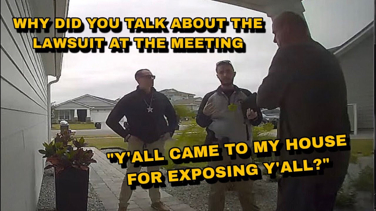 Cops Came To His House Days After He Exposed Them At A City Meeting