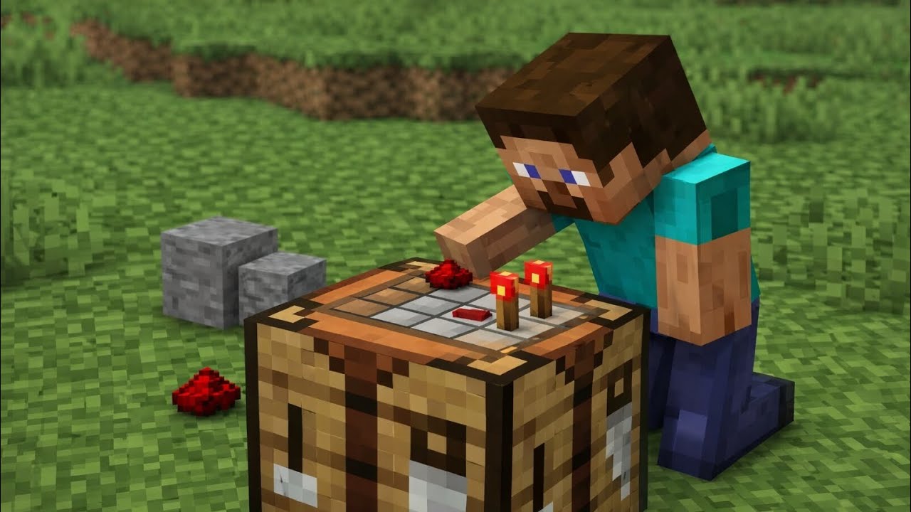 آموزش ساخت Automatic Redstone Repeater 🤯🤯🤯