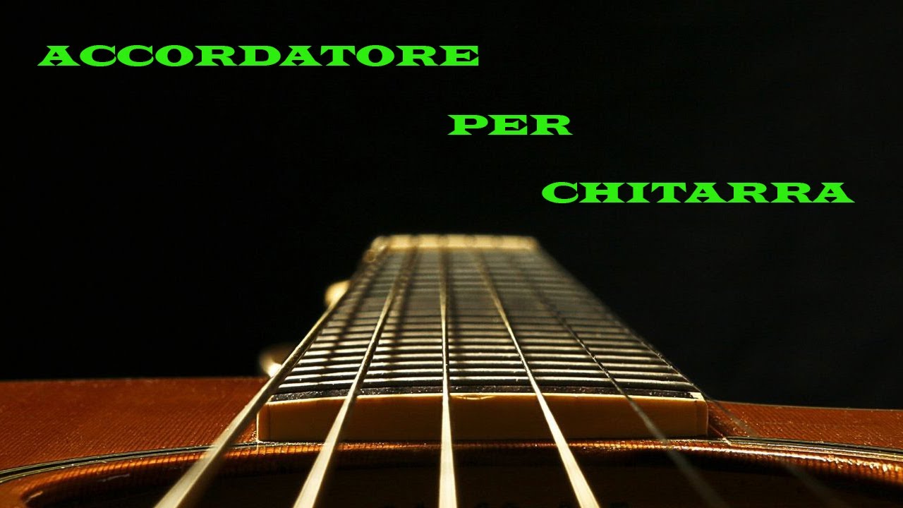 ACCORDATORE PER CHITARRA ONLINE