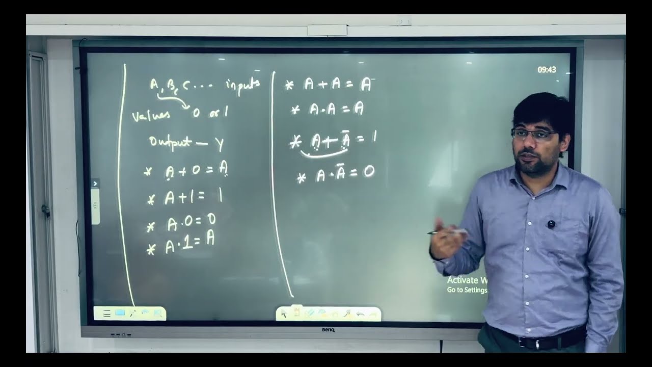 Semiconductor Lec 4 || Boolean ALgebra || Basic logic gates