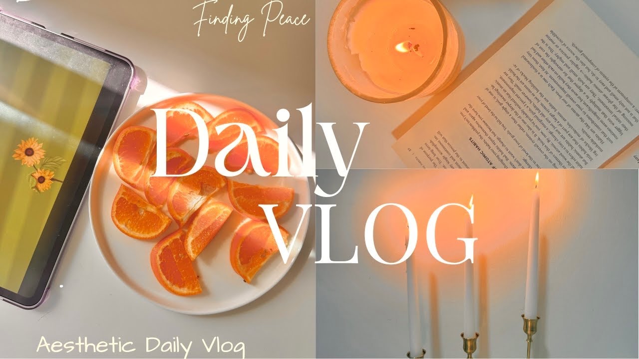 Aesthetic Daily Vlog in Dubai 💌🎀| Calm Day at Home, Reading & Romanticing Life 