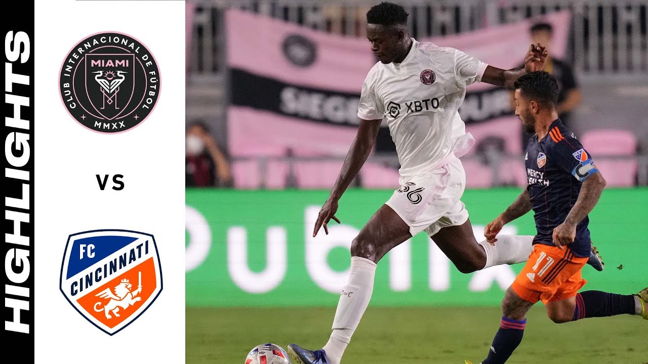 HIGHLIGHTS: Inter Miami CF vs. FC Cincinnati | October 23, 2021