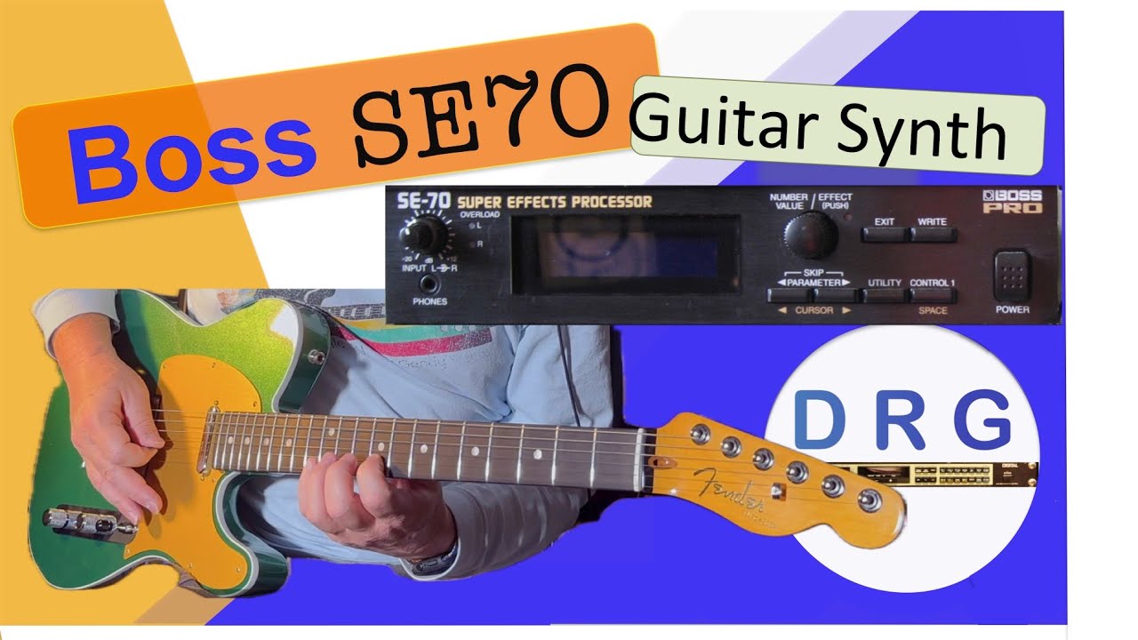 Guitar Synth - in a half-rack unit?  Focus on the Boss SE70 guitar synth