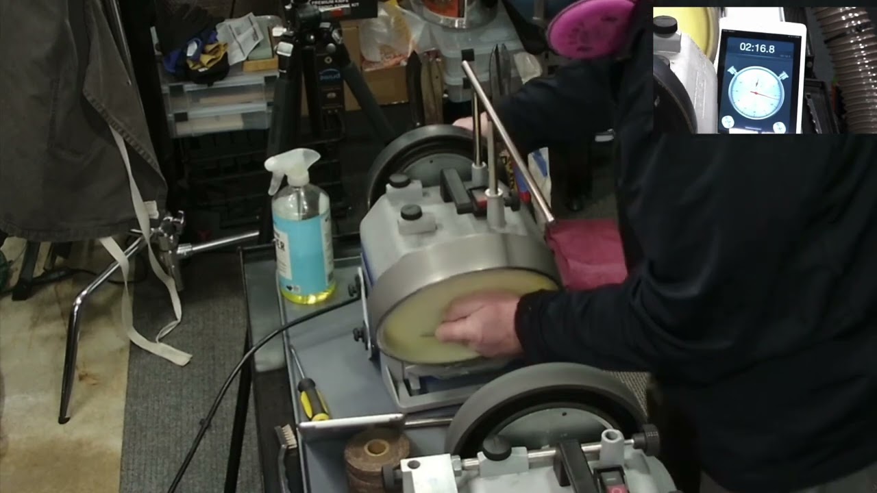 Using Two CBN Wheels is an option on Tormek