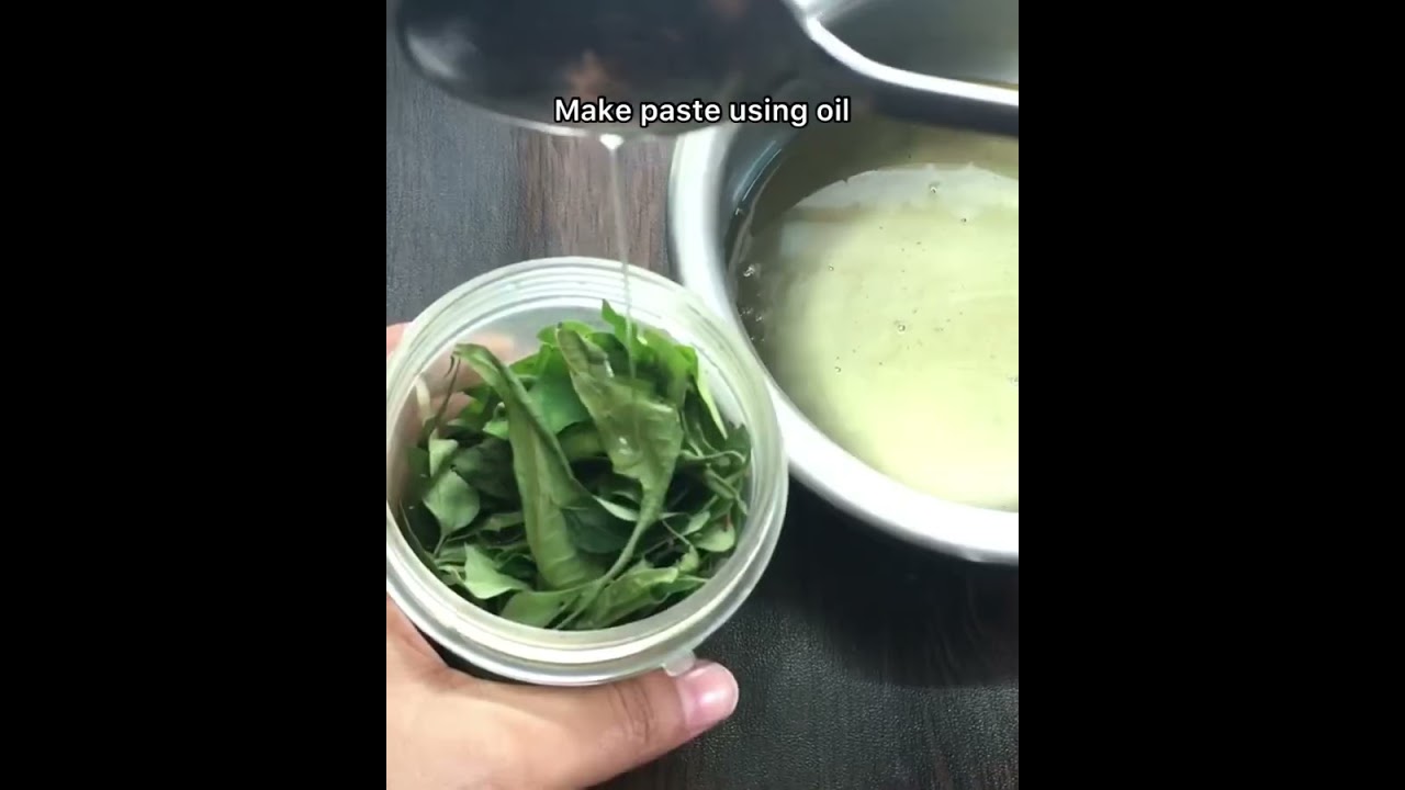 curry leaves hair oil in telugu /hair growth tip in telugu #shortstelugu #telugushorts #shorts