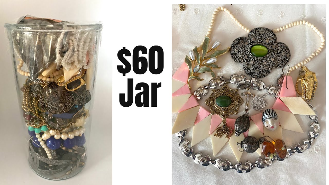 Jewelry Jar !Treasures inside…