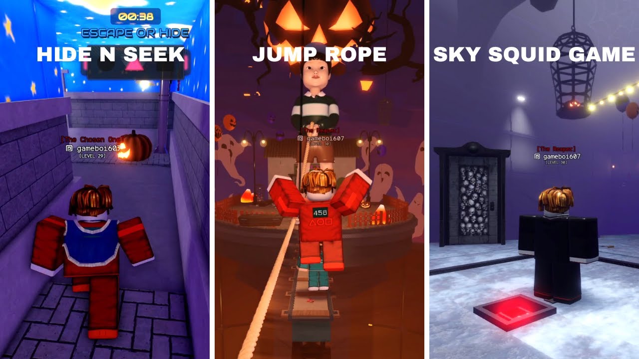 Halloween ink Game - All New Season 3 Games | Full Gameplay Walkthrough | Roblox