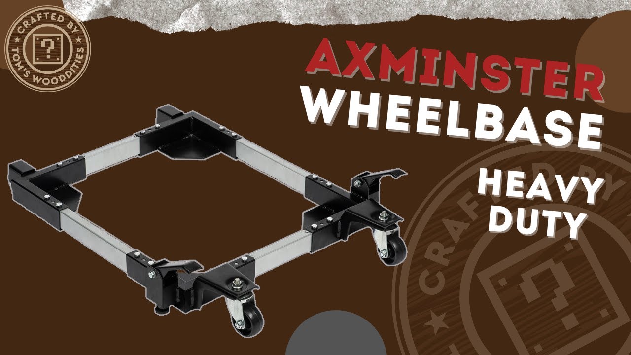 Axminster Heavy Duty Mobile Tool Base for the Planer Thicknesser