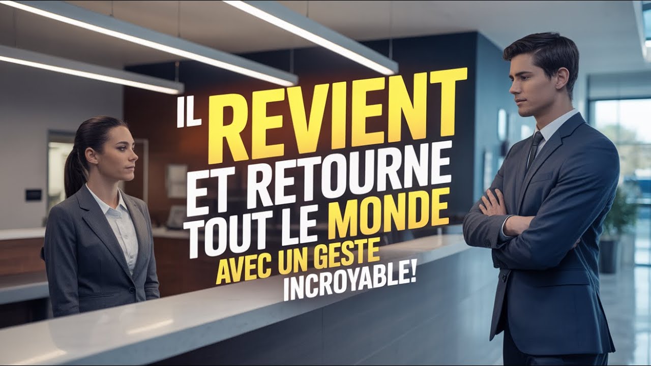 La réceptionniste humilie le livreur... le lendemain, il revient pour racheter l’entreprise seule!