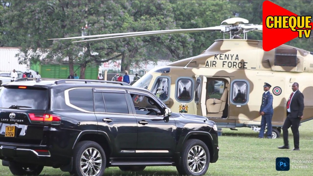 POWER! Witness the SPECTACULAR Grand Departure of President ruto & his Family at State House Nakuru!