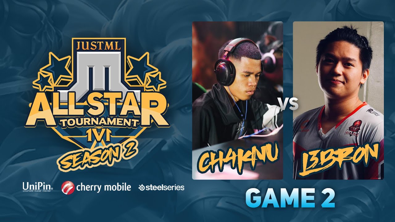 Just ML 1v1 Allstar  Tournament 2 Ch4knu vs L3bron Game 2 (BO3) | Just ML Mobile Legends