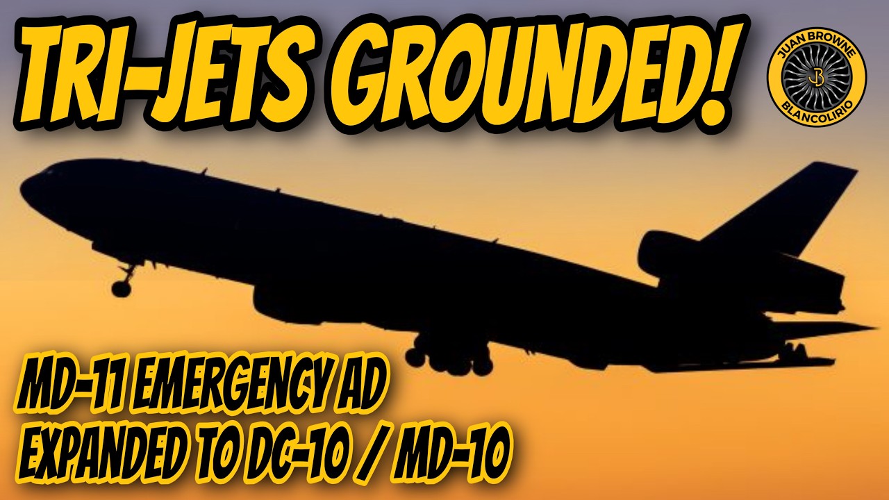 Флот DC-10 ЗАЗЕМЛЕН! 17 ноября 2025 г.