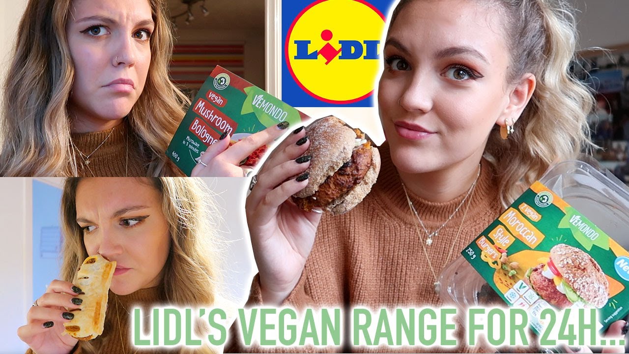 ONLY EATING THE LIDL VEGAN RANGE FOR 24HOURS!