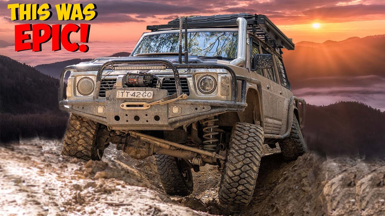 Conquering the MIGHTY Mt Stronach! Tasmania's RUGGED tracks!