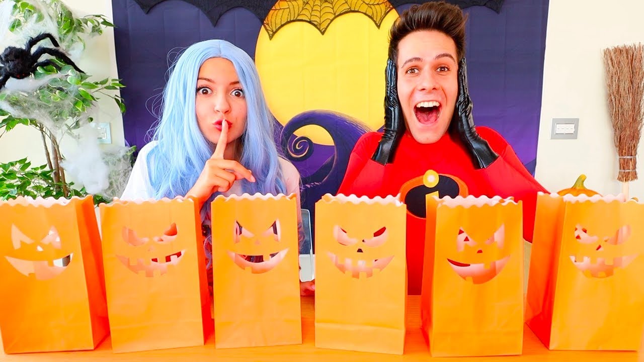 NON SCEGLIERE LA BUSTA DI HALLOWEEN SBAGLIATA SLIME CHALLENGE!!