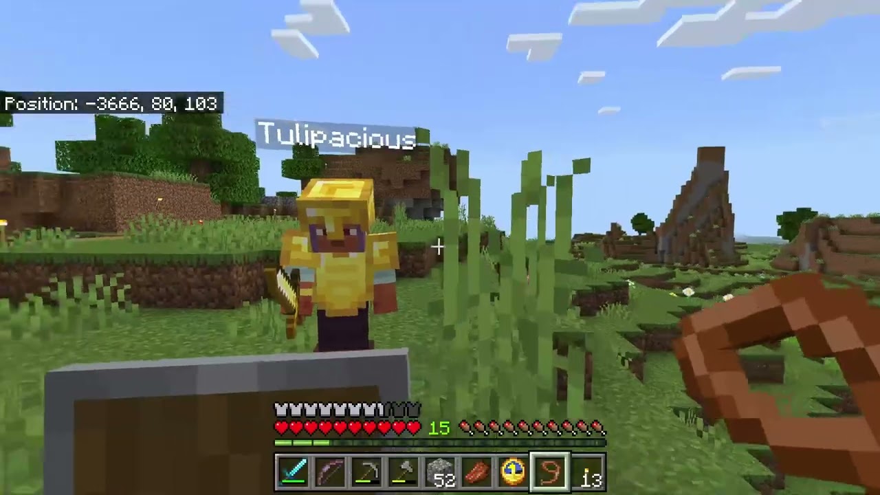 Minecraft Co-op - Going to the Bastion and showing off my XP farm, Trolled by BroEthan