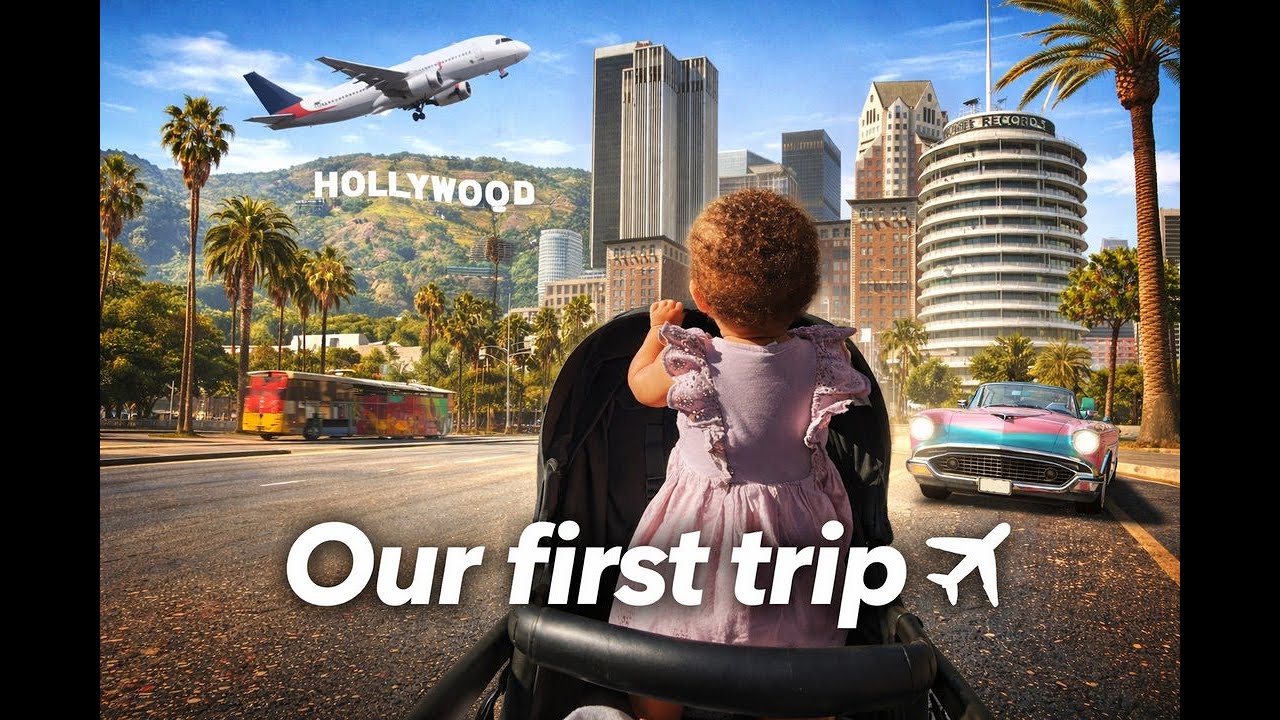 Flying Alone with My 10 Month Old to LA