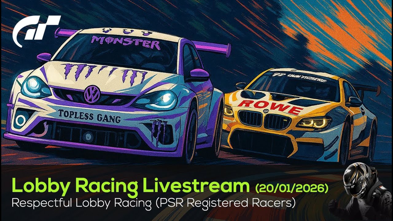 🟢 LIVE Gran Turismo 7 - PSR Respectful Lobby Racing - 20/01/2026