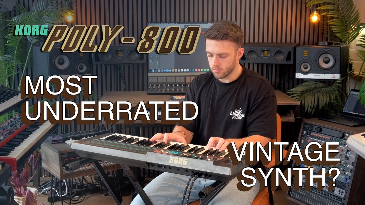 Korg Poly-800 Playthrough: Hidden Vintage Gem?