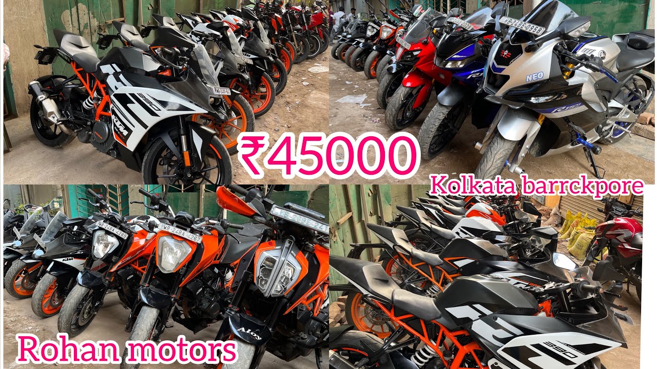 Only for 45k Second Hand Bikes In Kolkata Barrackpore|KTMrc390, Yamaha, , ninja ,TVS 310 RR