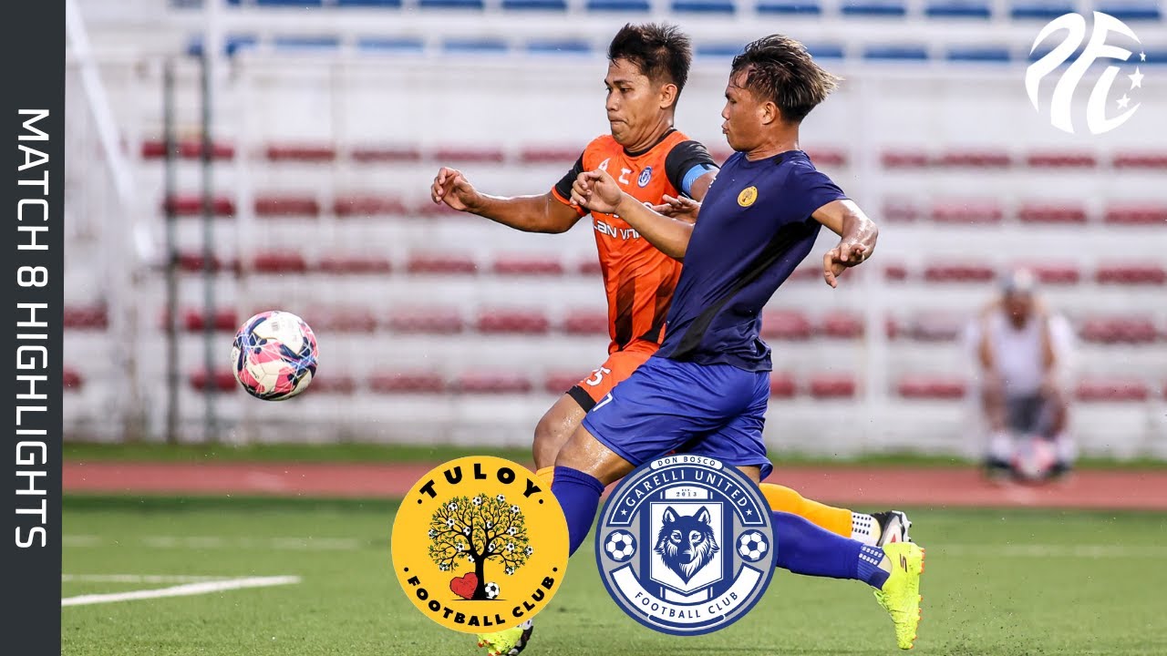 TULOY FC VS DB GARELLI UNITED || Match Highlights | PFL 2025-2026 | M08