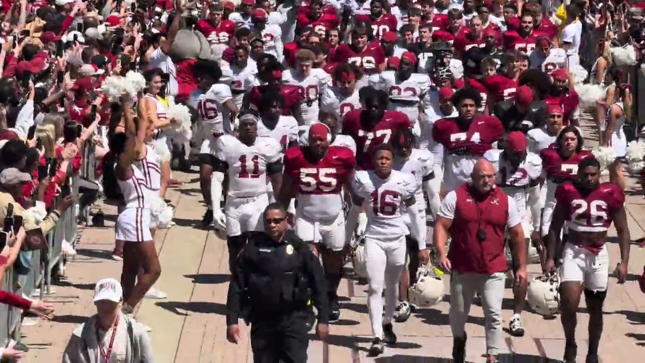 Alabama A-Day Walk of Champions 2025