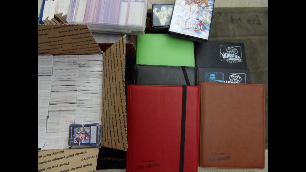 Massive $2000.00 Yugioh Card Binder Collection!