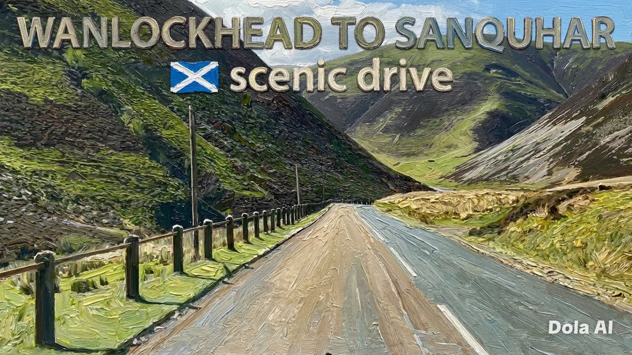 Wanlockhed to Sanquhar, scenic drive