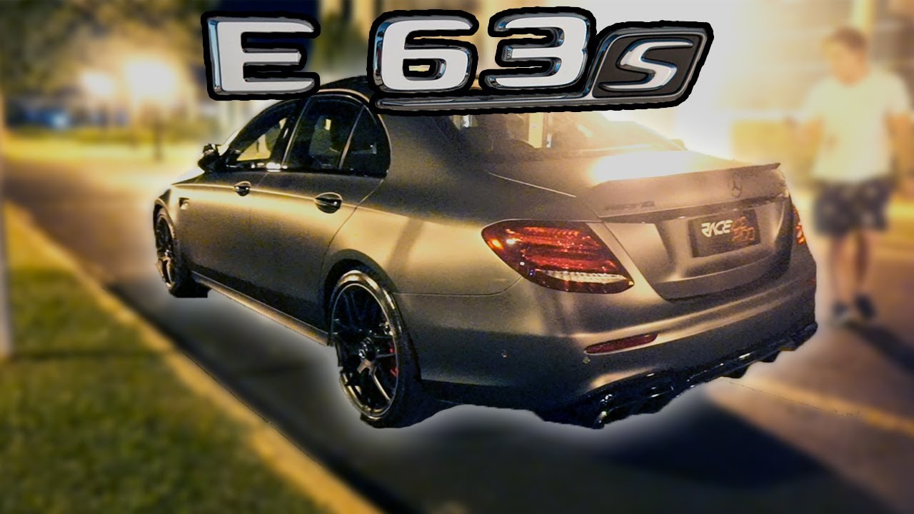 MERCEDES E63 S AMG | APAVORANDO A CIDADE E MEDINDO 100-200 DRAGY | *MUITO FORTE*
