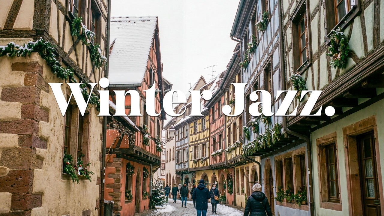 [Playlist] 겨울 공기처럼 차분하게 스며드는 포근한 윈터 재즈플리🤍 감성 200% 느좋 플리🥰 Winter Jazz Instrumental Music