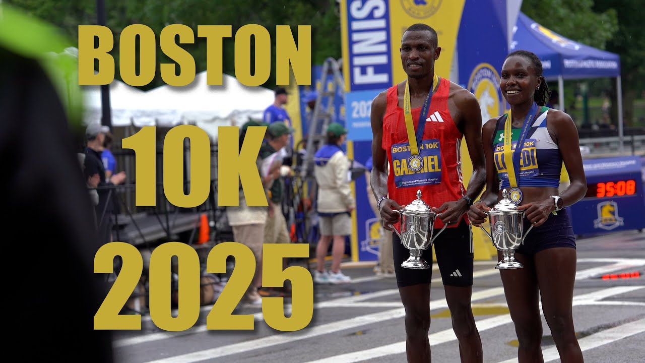 Boston 10K 2025 -  RAW footage