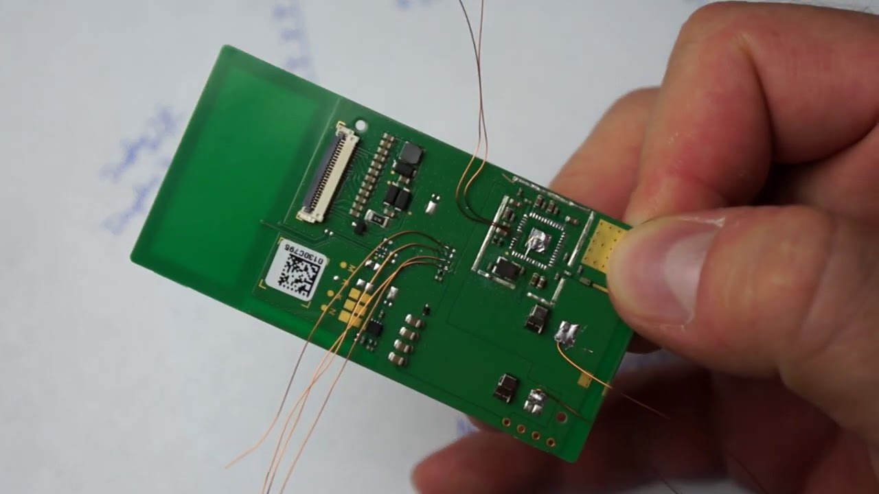 How to solder the E-Paper price tag ST-GM42001 for Arduino usage