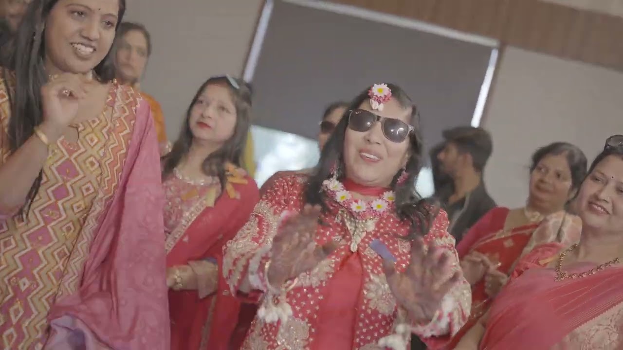 4K#AMIT & DEEPIKA#RECREATING WEDDING #SILVER JUBILEE ANNIVERSARY # HALDI  - 2