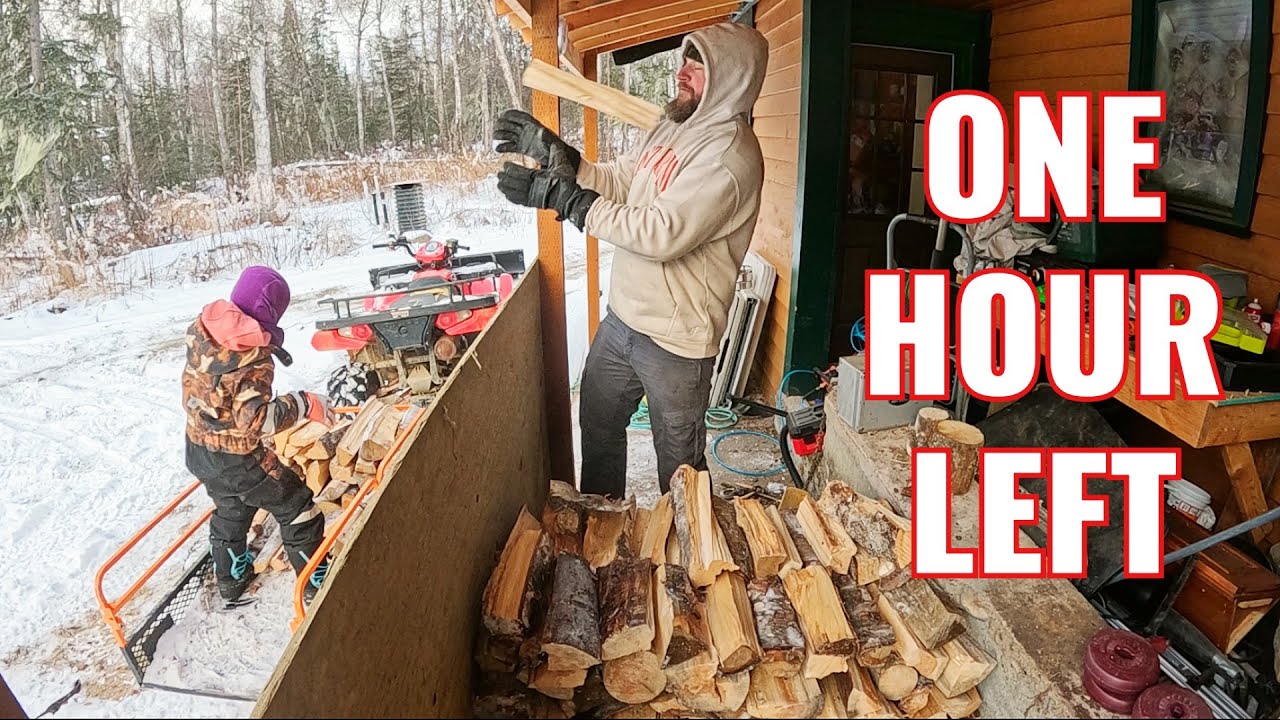 The Storm Was Coming. We Had One Hour to Get Firewood.