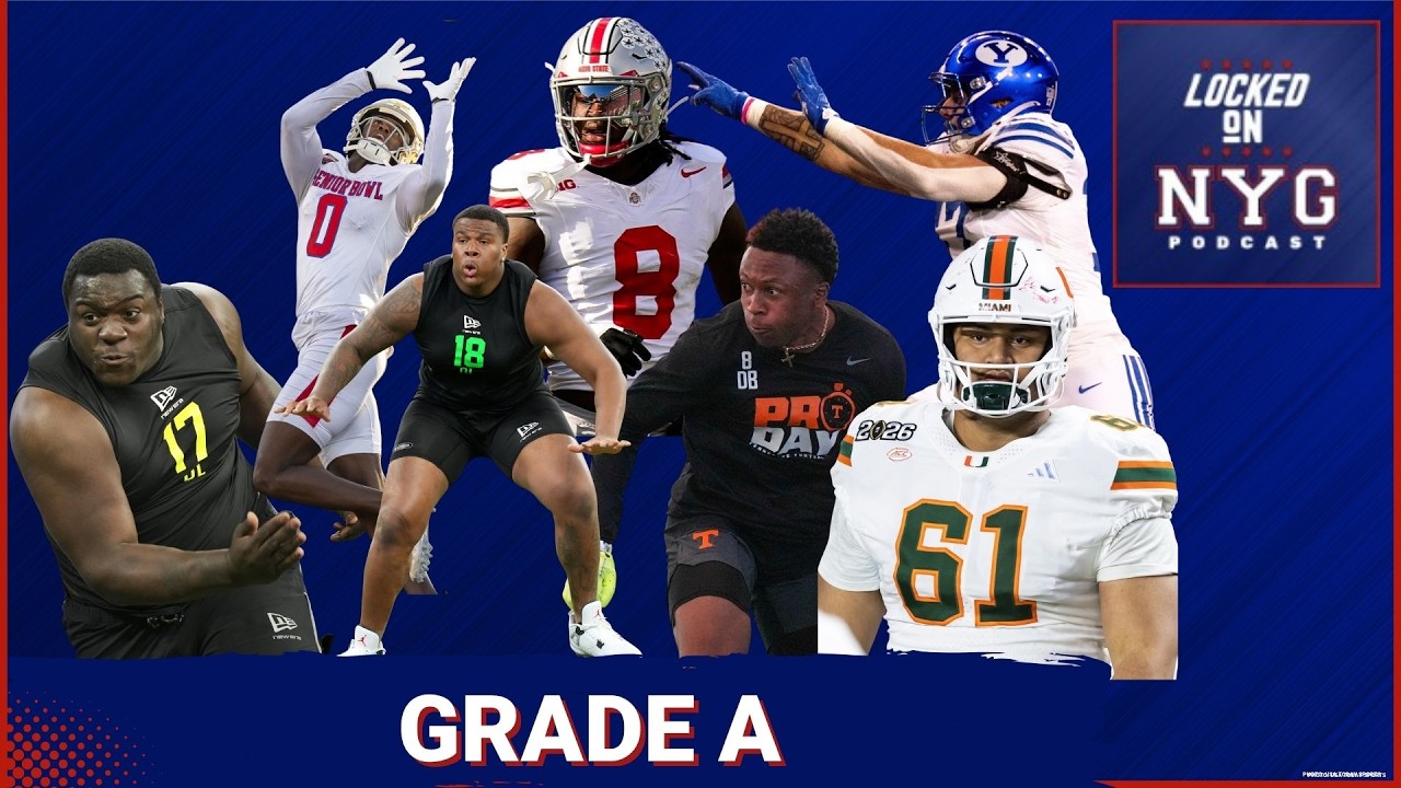 GRADE UP: New York Giants 2026 Draft Class Shines