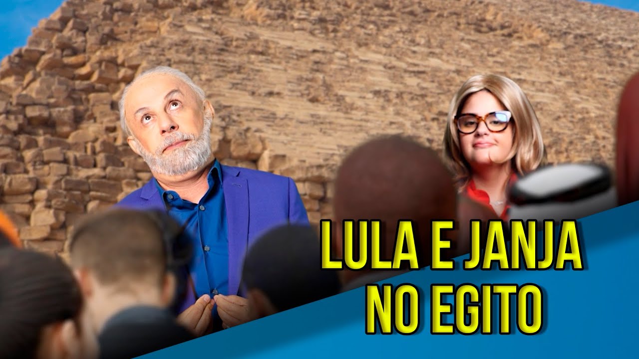 Lula e Janja no Egito