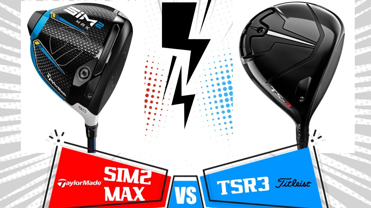 Titleist TSR 3 VS Sim 2 Max