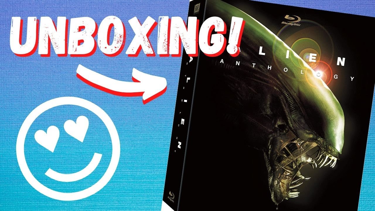 Антология пришельцев Blu Ray Unboxing