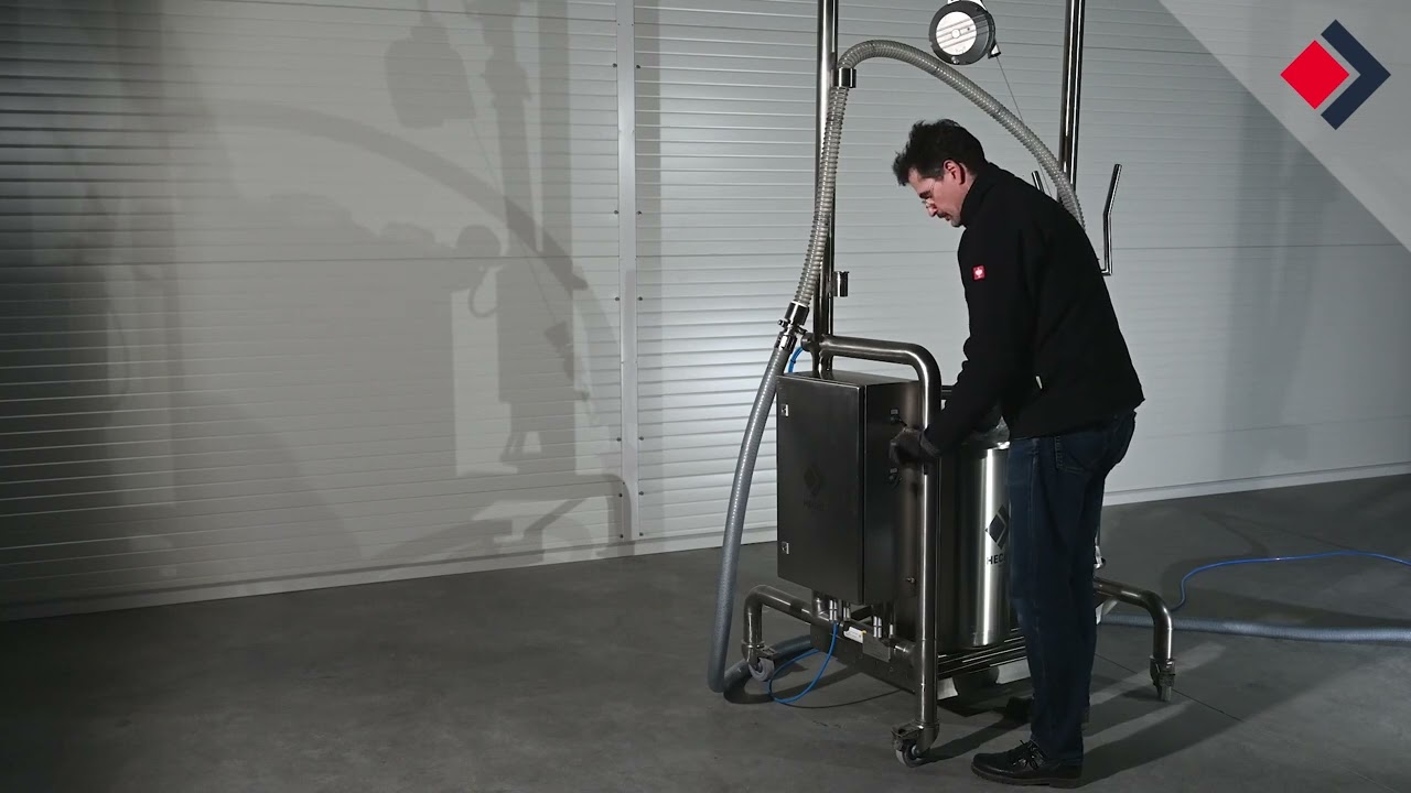 HECHT Drum Discharger with Suction Lance 