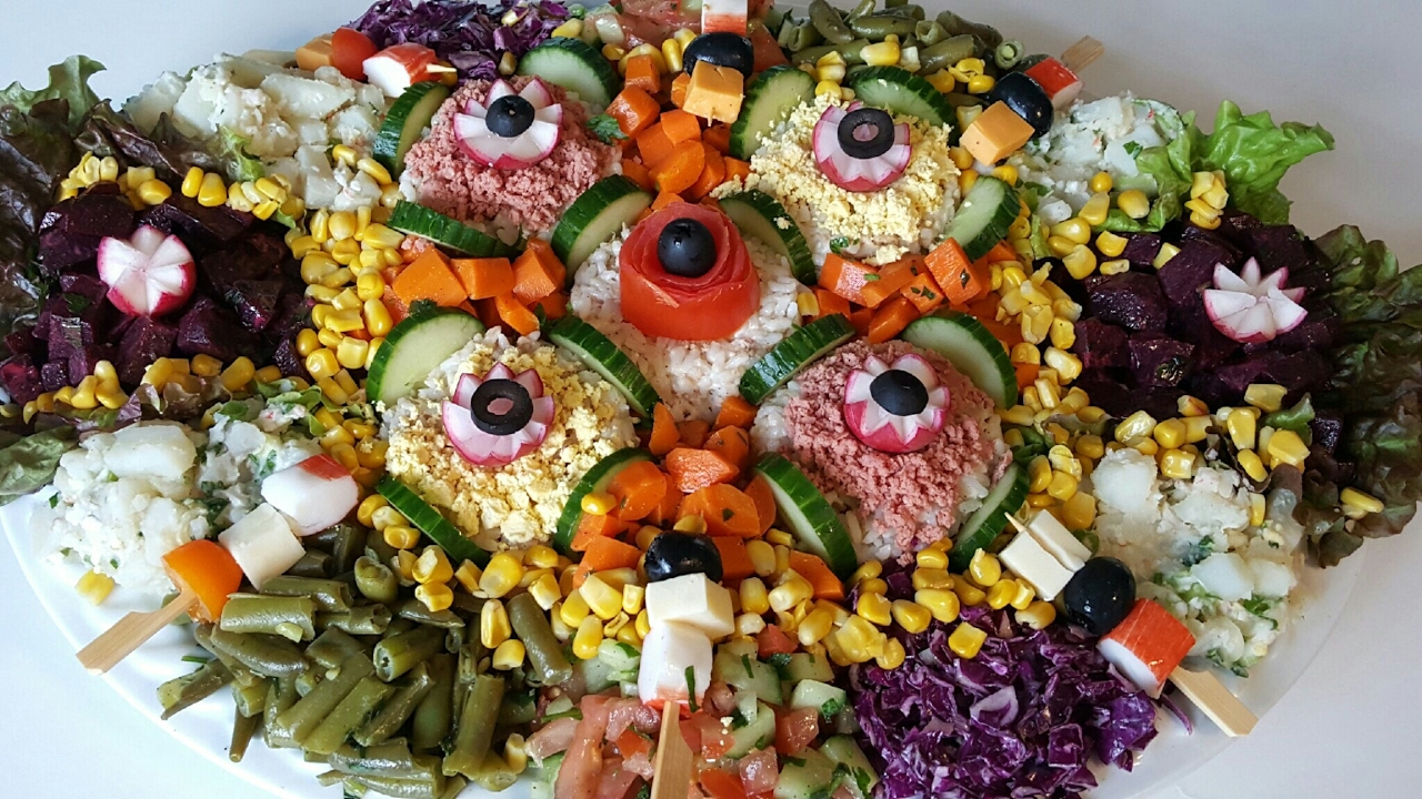 سلطة راقية للضيوف ، سريعة و اقتصادية بشكل رائع 💕سلطات مغربية. salade jardinière