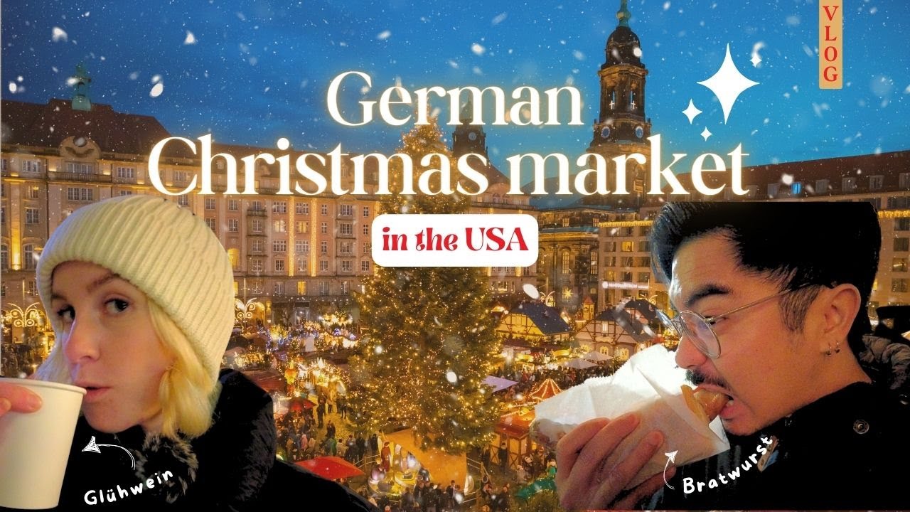 German Reacts to 'The Best Christmas Market in America' – Carmel Christkindlmarkt! 🎄🇺🇸