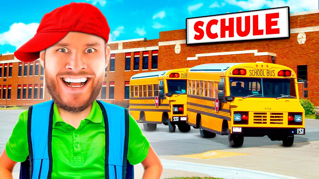 mein erster SCHULTAG! (Schule Simulator)
