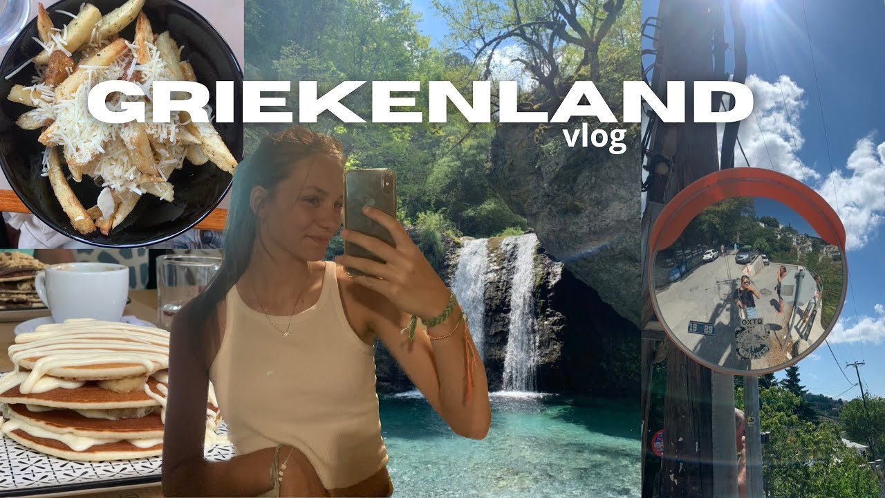 Griekenland vlog deel 2 | Strand, watervallen en lekker eten! 🇬🇷☀️
