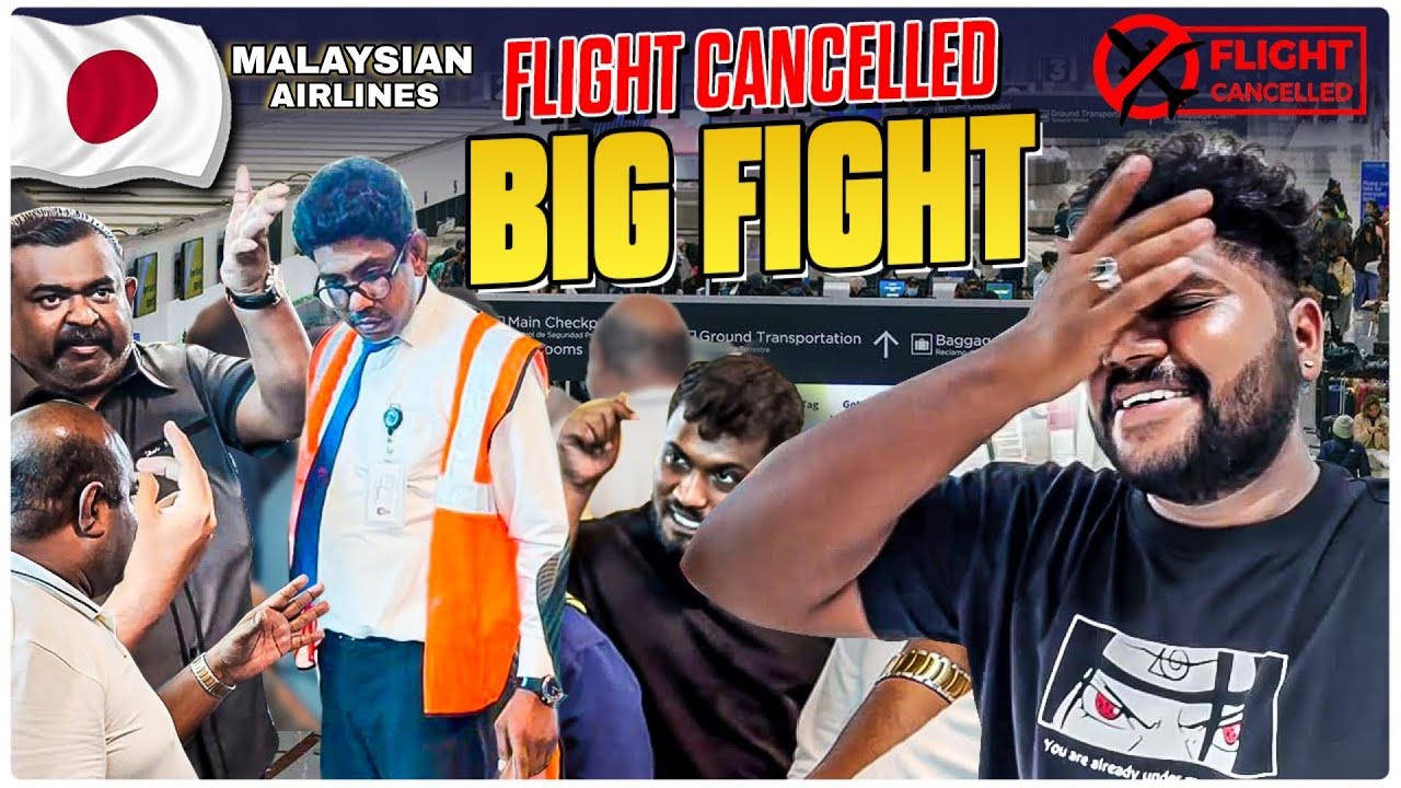 BIG FIGHT at Chennai Airport 🤬 - I Missed the Flight to JAPAN - Foodie Prabu