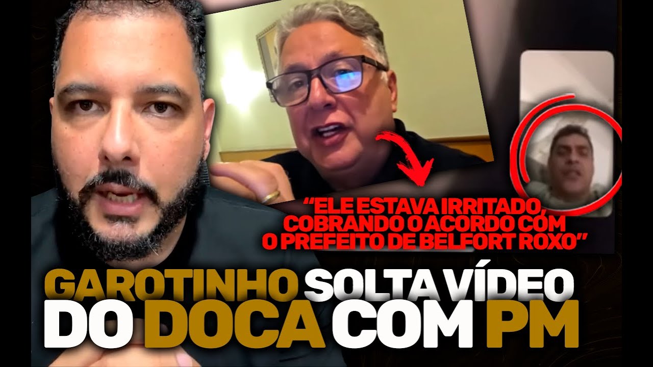 GAROTINHO SOLTA VÍDEO DE DOCA CONVERSANDO COM PM - REACT COM JOEL PAVIOTTI