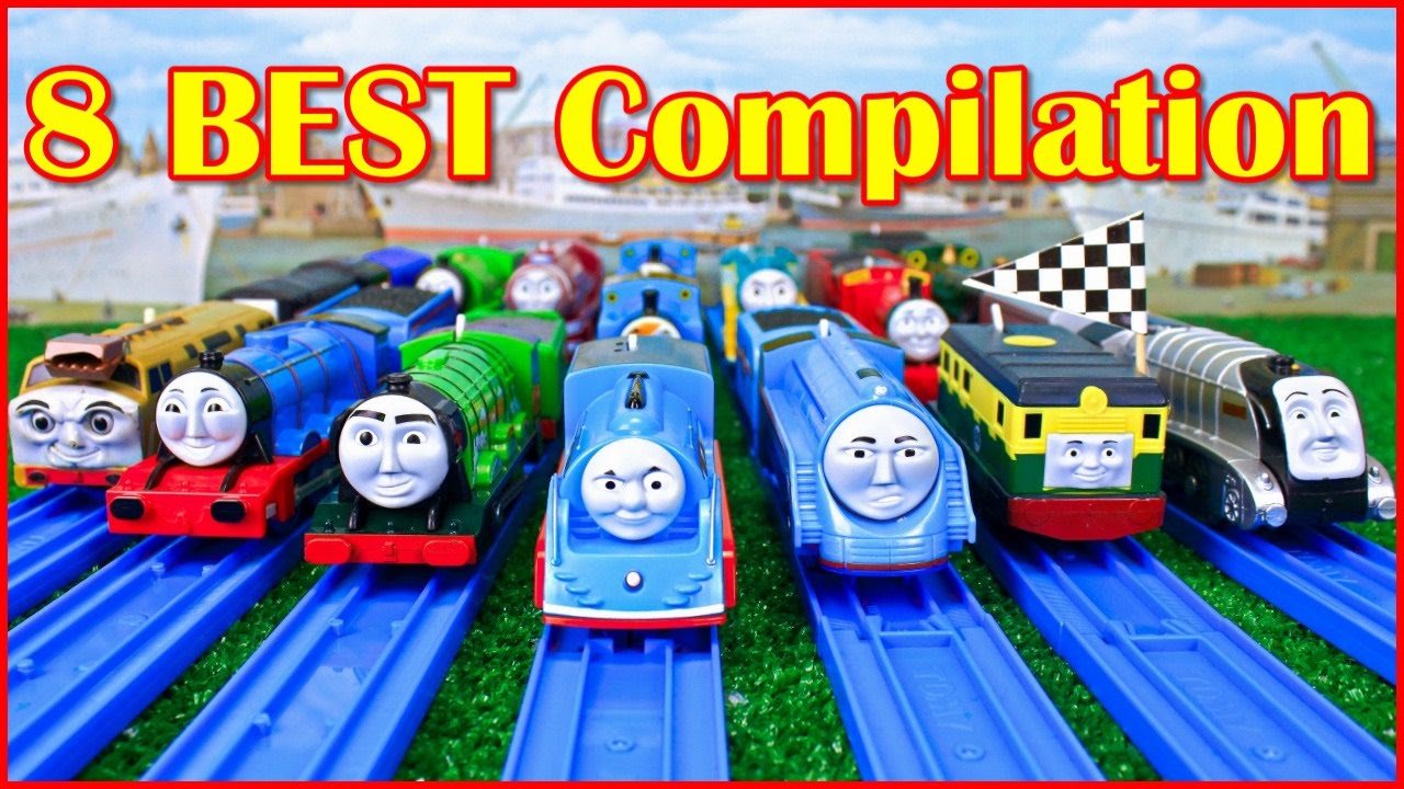 THOMAS AND FRIENDS THE GREAT RACE TRACKMASTER COMPILATION | THOMAS & FRIENDS TOY TRAINS
