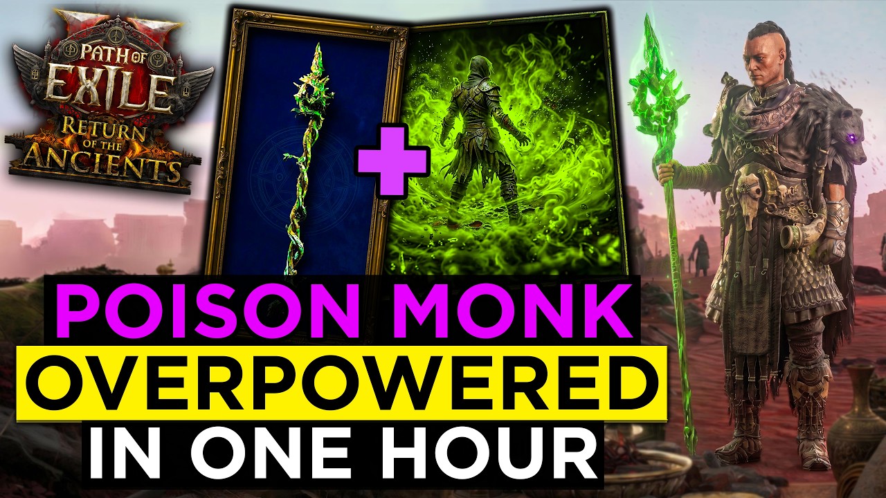 Forget Martial Artist - Poison Acolyte of Chayula is BROKEN | Best Monk Build Path of Exile 2