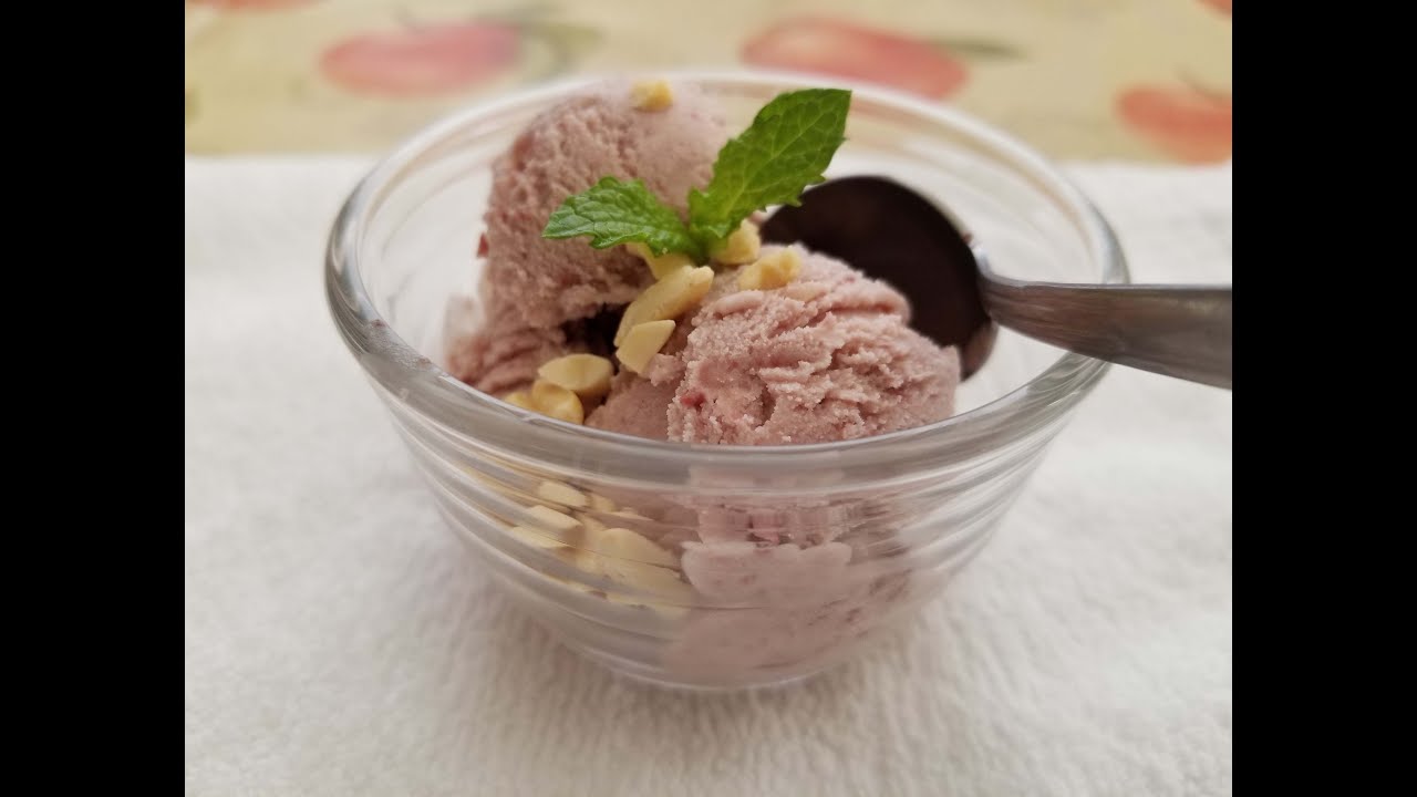 Making Of Red Bean Ice-Cream